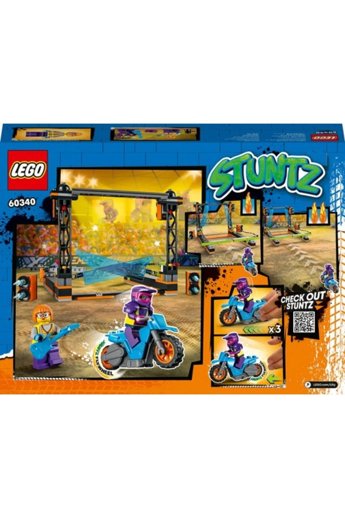 لگو و اسباب بازی های ساخت محور ® مسابقه نمایش شمشیر شهری 60340 مجموعه 154 قطعه از ترکیه LEGO