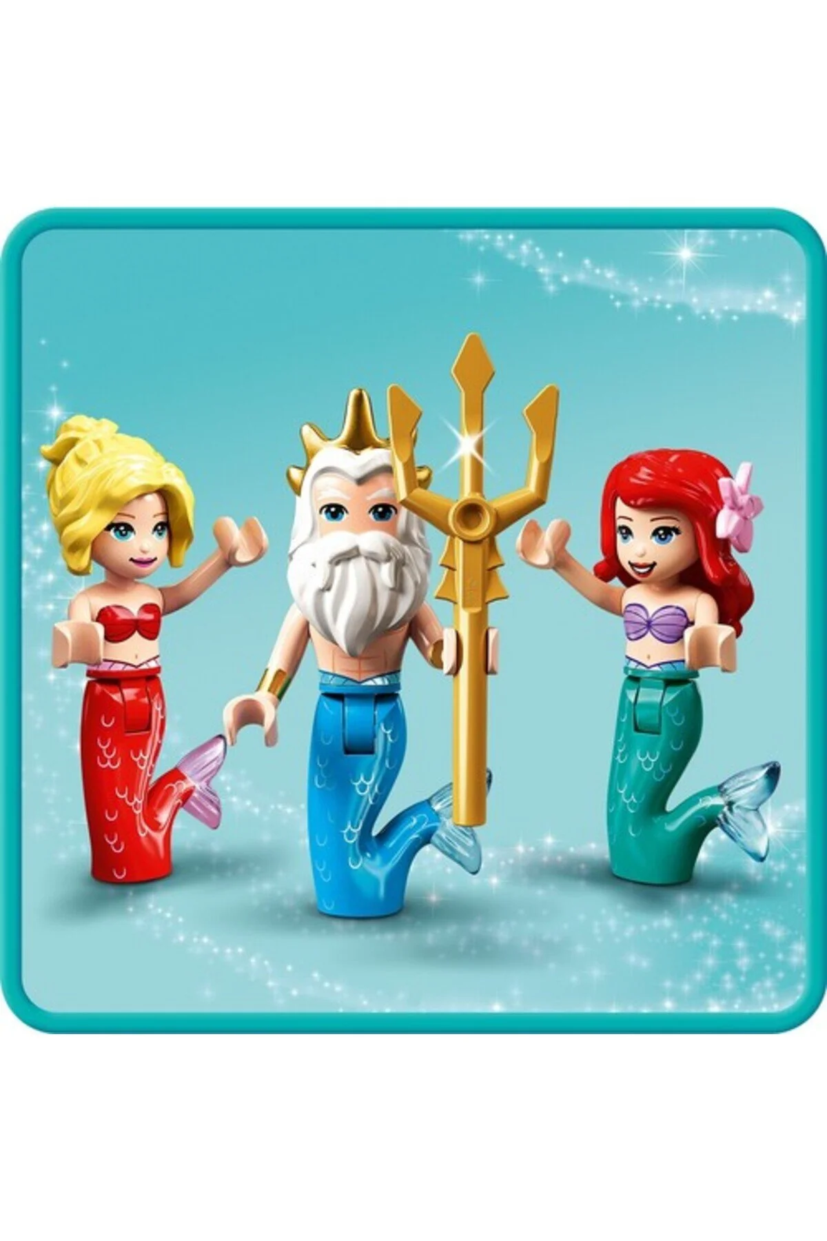 لگو و اسباب بازی های ساخت محور ® | DISNEY PRINCESS™ ARIEL'S UNDERWATER PALACE 43207 مجموعه ساختمانی خلاقانه 498 قطعه از ترکیه LEGO
