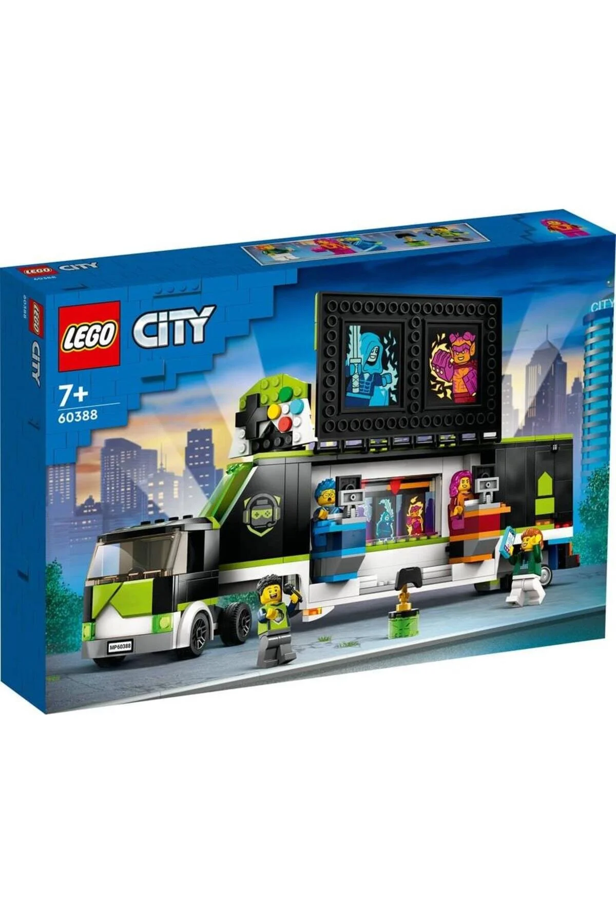 لگو و اسباب بازی های ساخت محور ® CITY PLAY TOURNAMENT TRUCK 60388 مجموعه برای کودکان 7 سال به بالا 344 قطعه از ترکیه LEGO