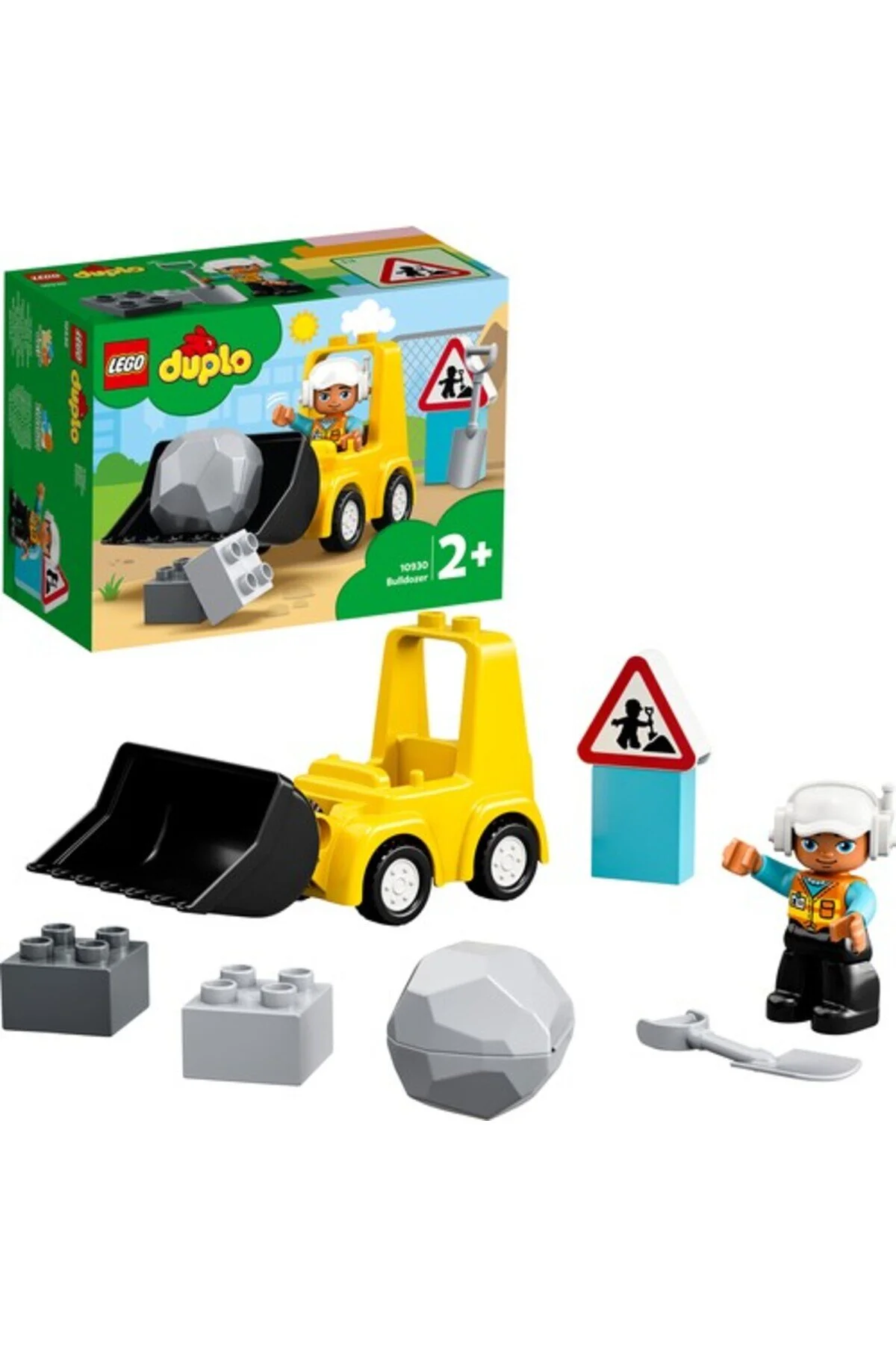 لگو و اسباب بازی های ساخت محور بولدوزر DUPLO 10930 از ترکیه LEGO
