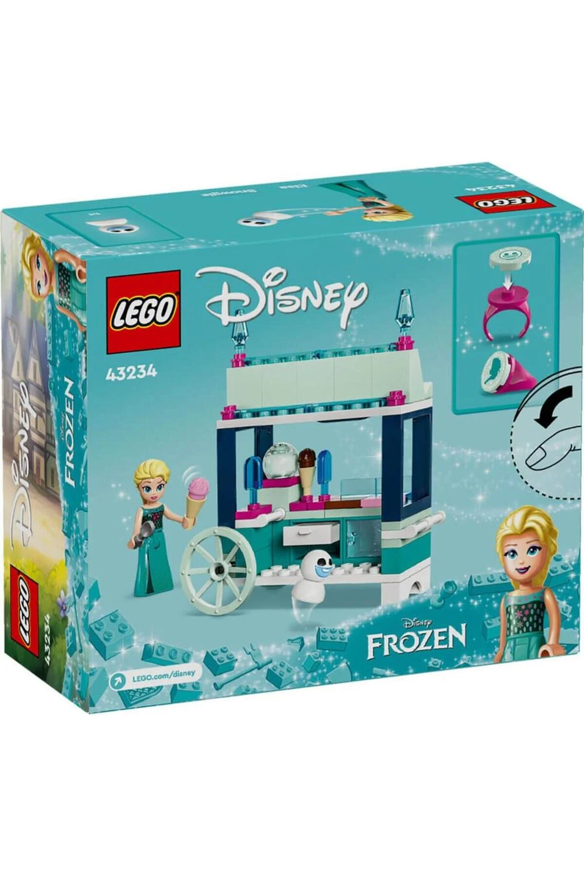 لگو و اسباب بازی های ساخت محور غذاهای یخ زده دیزنی 43234 السا اورجینال LEGO