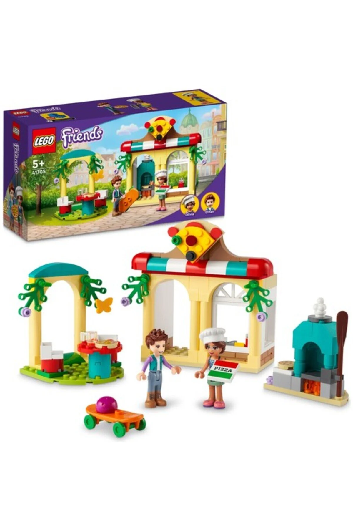 لگو و اسباب بازی های ساخت محور پیتزا فروشی دوستان 41705 هارتلیک سیتی از ترکیه LEGO