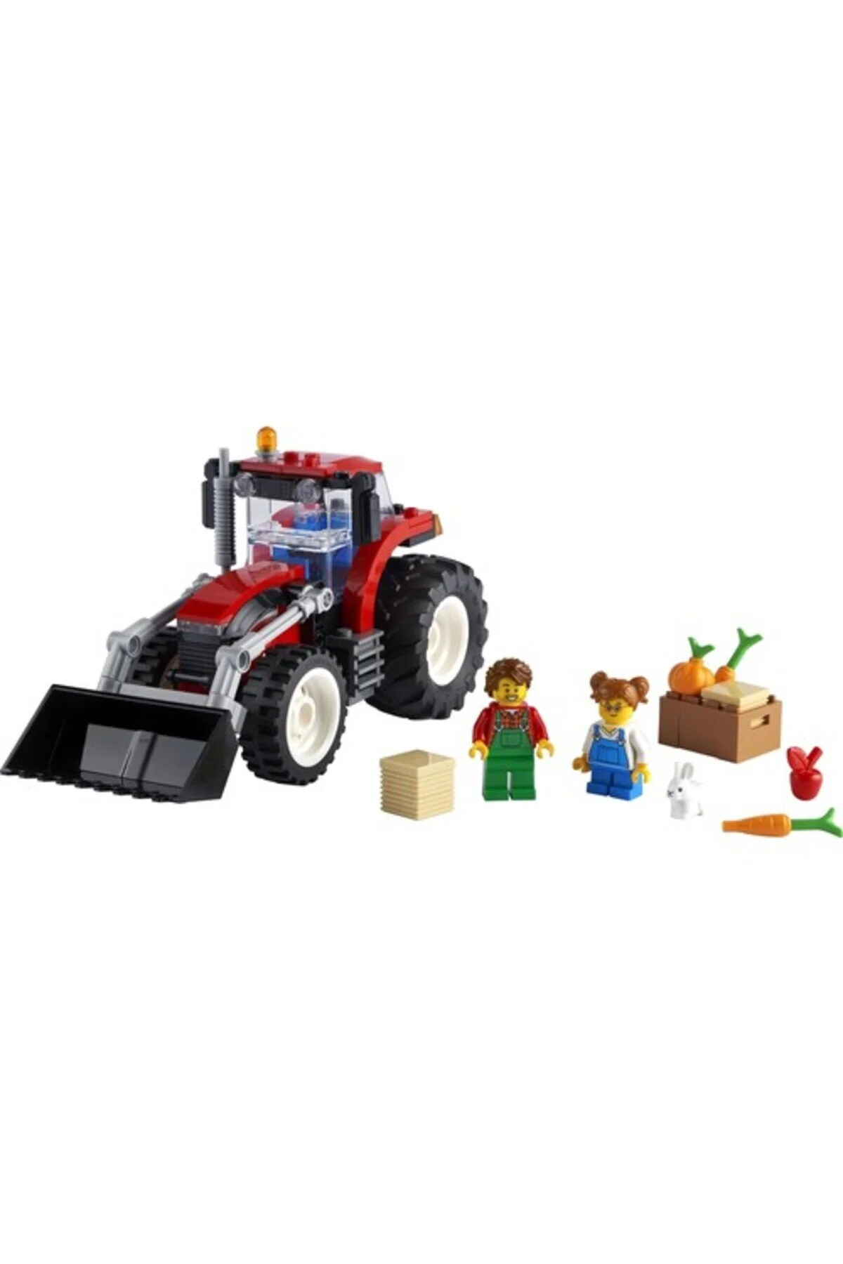 لگو و اسباب بازی های ساخت محور دخترانه پسرانه بچگانه مجموعه ساز ARCNXX CITY TRACTOR 60287 ؛ یک عالی برای کودکان 148 قطعه ثانیه LEGO