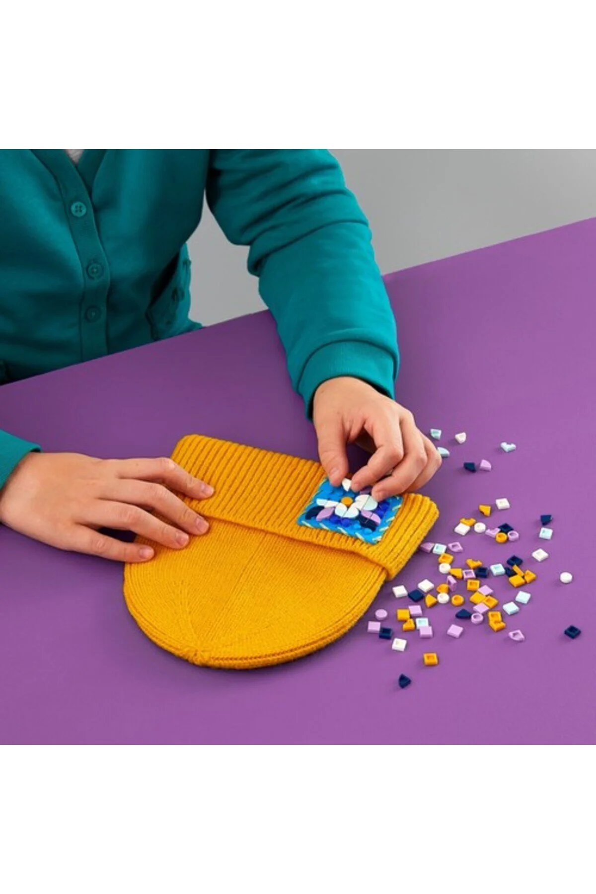 لگو و اسباب بازی های ساخت محور 41955 DOTS SEWABLE SQUARE از ترکیه LEGO