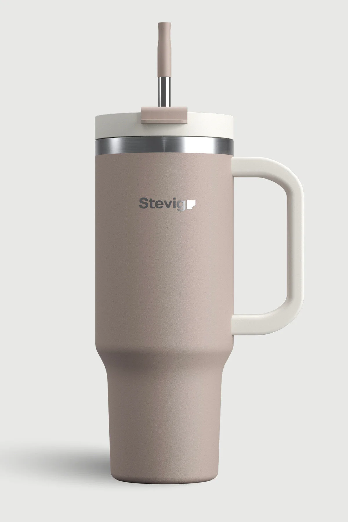 فلاسک قمقمه فولادی ضد نشتی لیوان 2 MOODS 900 ML ترمه خالص ST 243 اورجینال Stevig