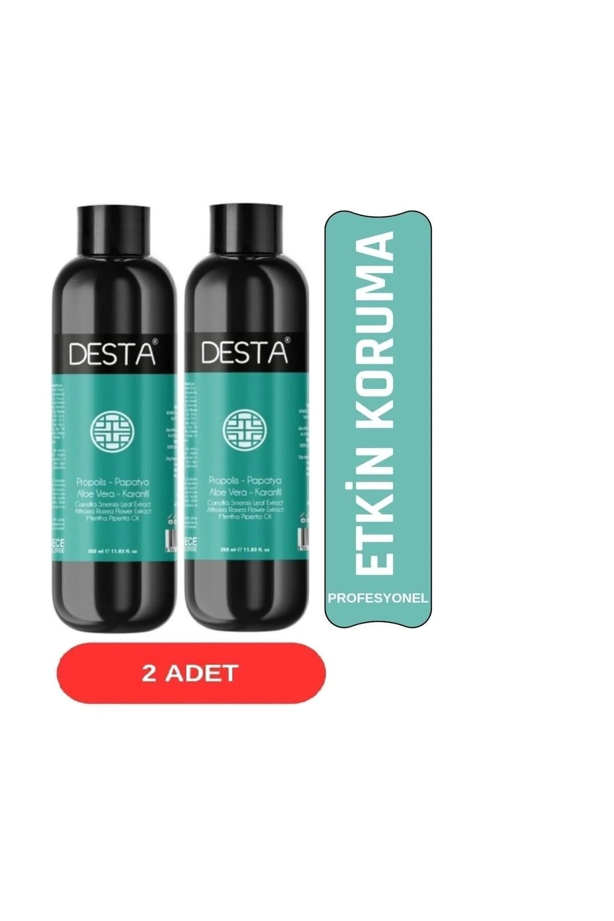 دهان شویه محلول مراقبت از و دندان 2 350 میلی لیتر عدد اورجینال DESTA