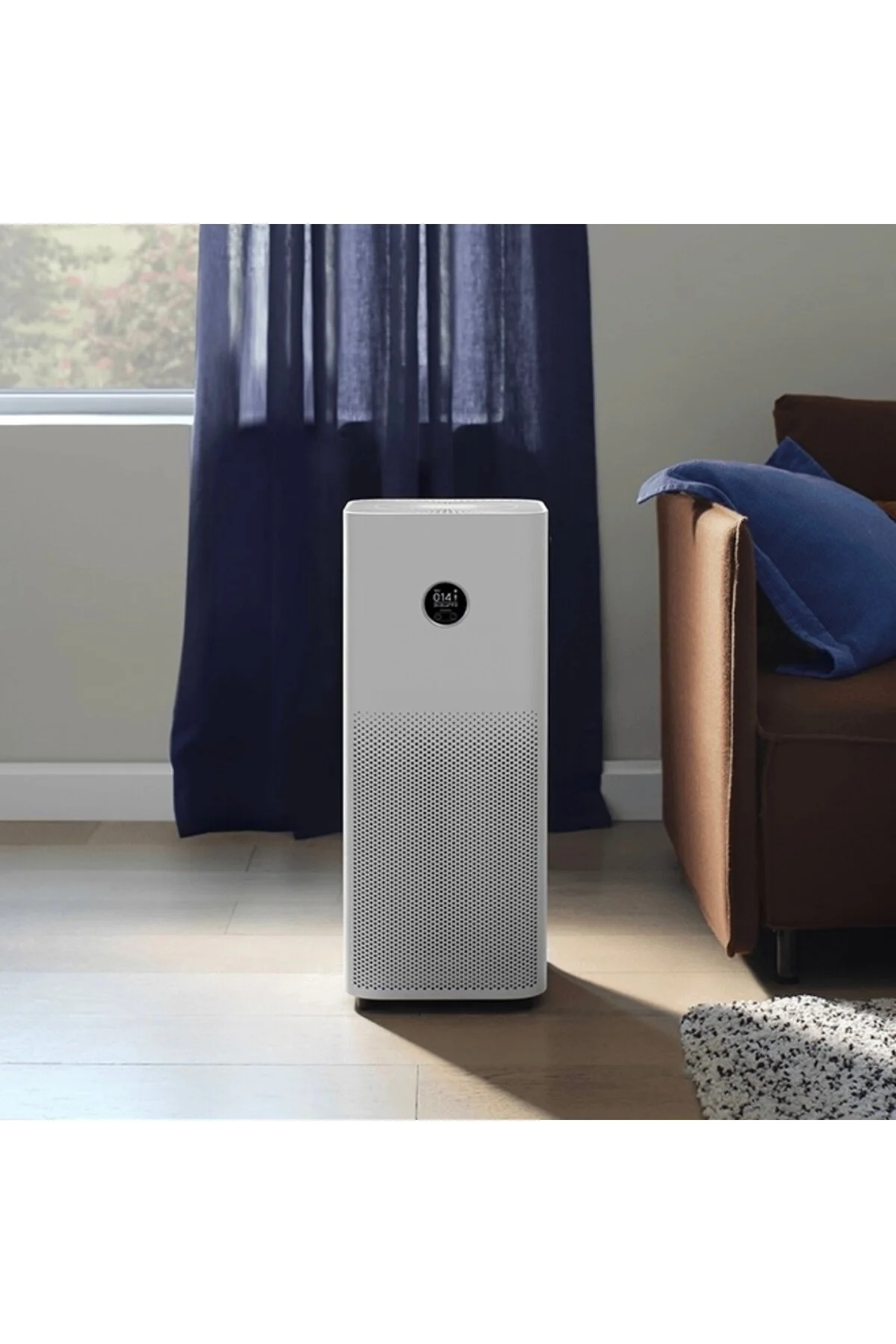 تصفیه کننده هوا سنسور PM2.5 PM10 دو اثر هوشمند فیلتر 3 در 1 124 متر مربع اورجینال Xiaomi