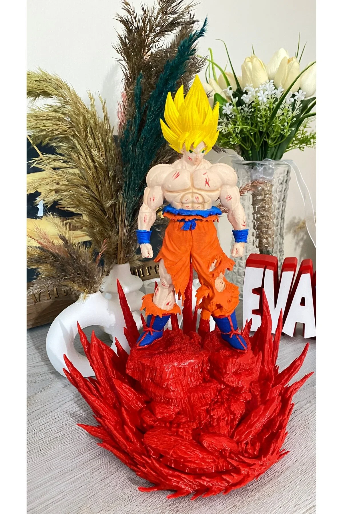 فیگور انیمه گوکو اژدها اورجینال Eva shopping
