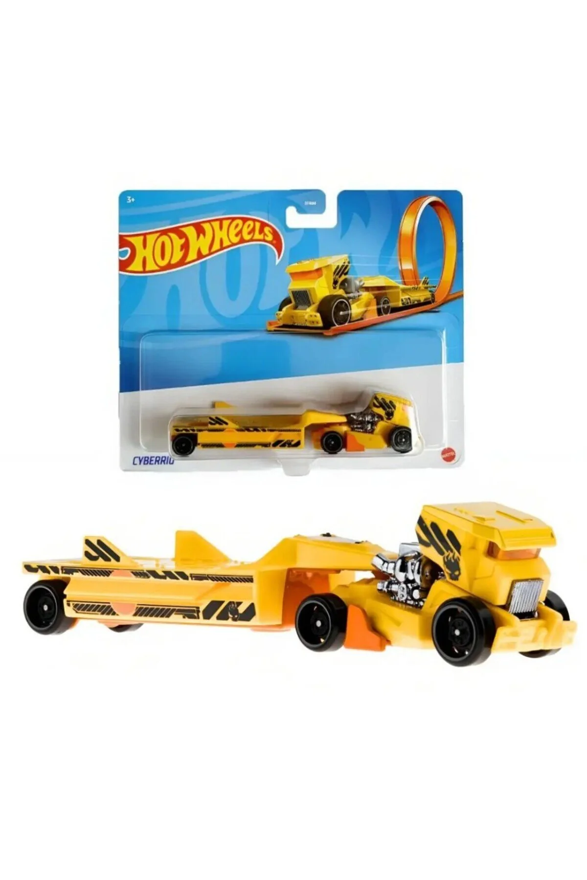 اسباب بازی های فیگور دیگر کامیون ها CYBERRIG BMF60 اورجینال HOT WHEELS