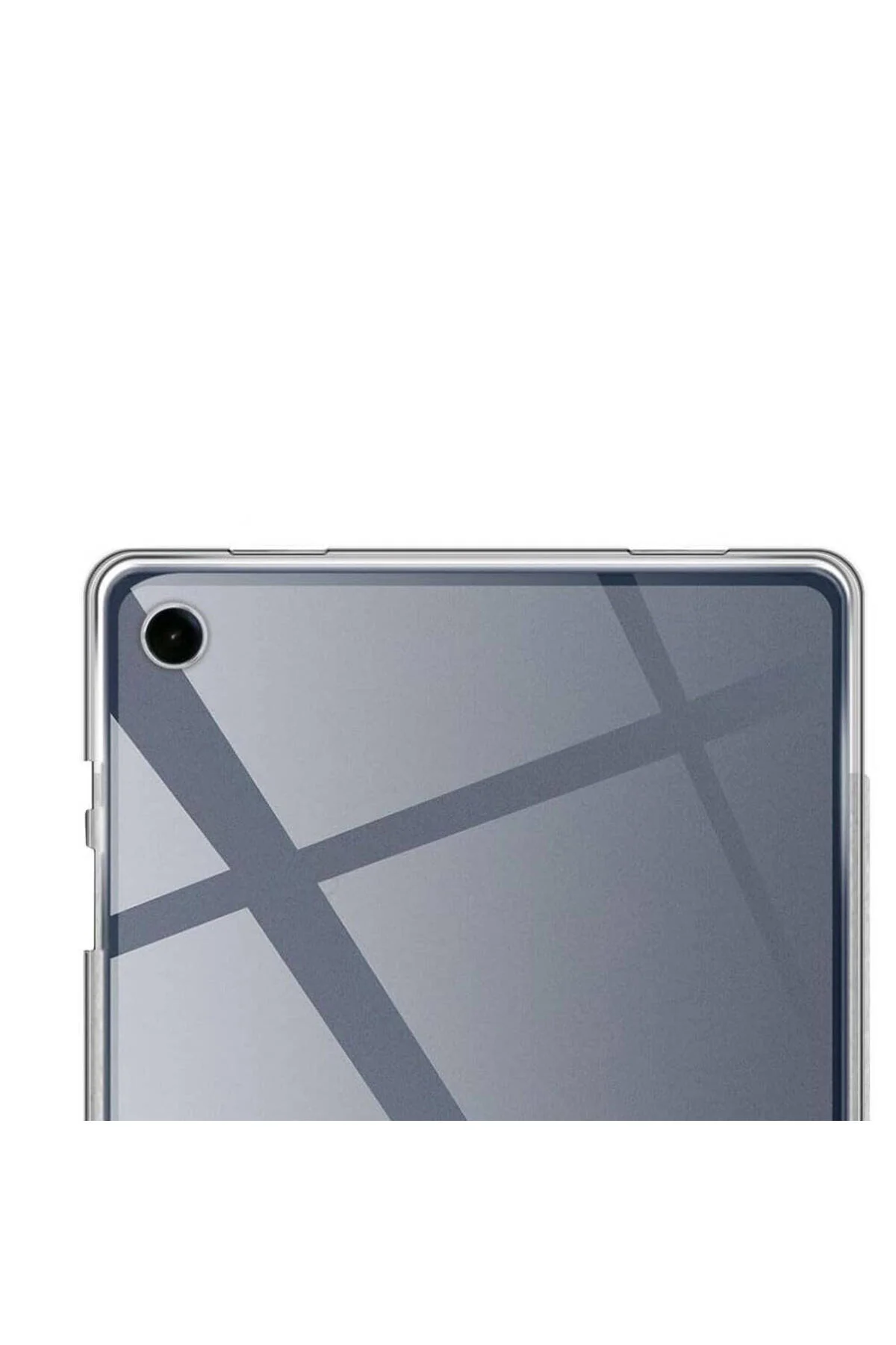 کاور تبلت پوشش سیلیکونی SUPER SILICONE TABLET سازگار با قاب GALAXY TAB A9 PLUS بی رنگ ECRUZ
