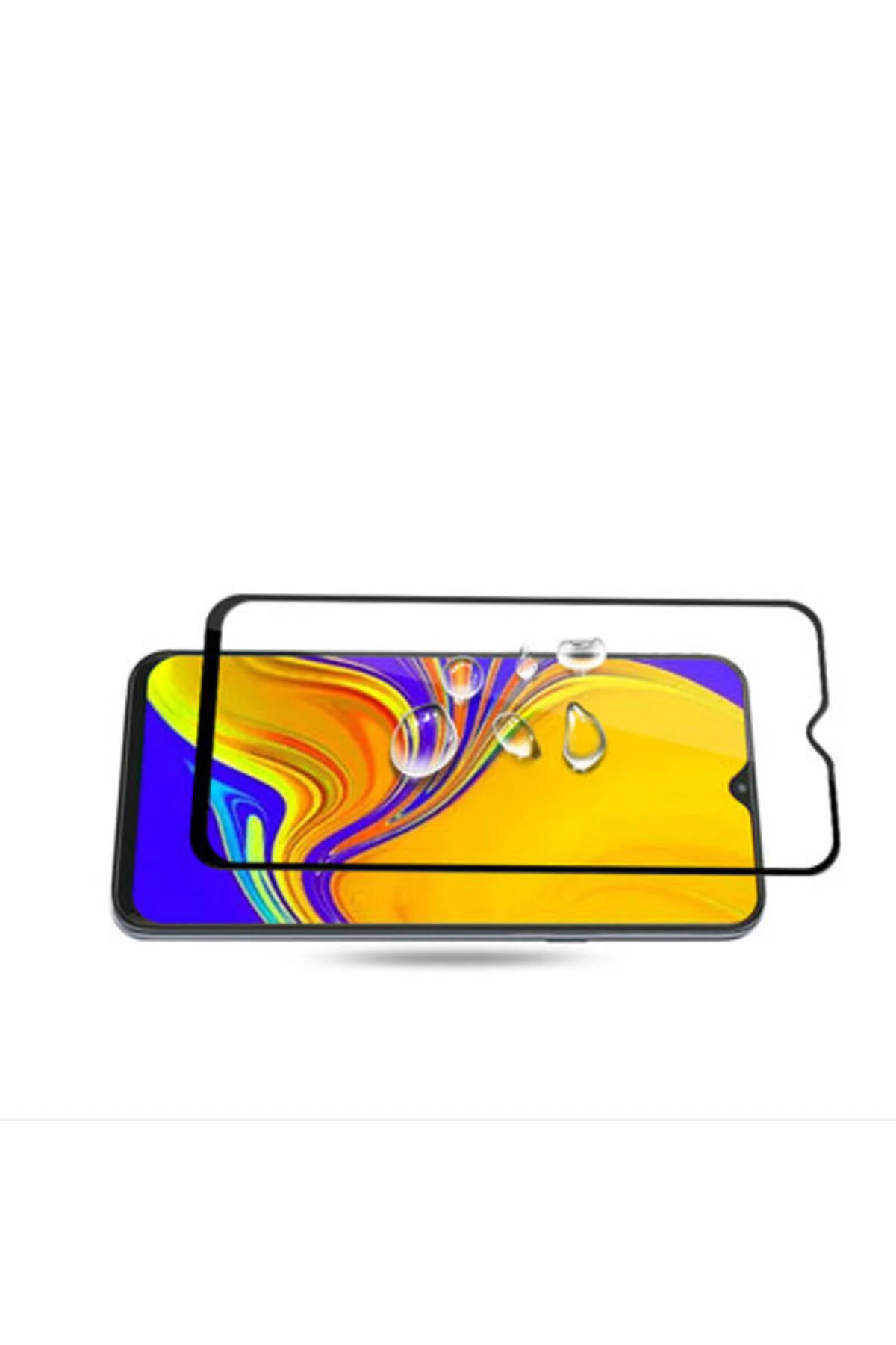 کاور و قاب چاپی HD + محافظ صفحه 9H با پوشش کامل 129 نانو Oppo