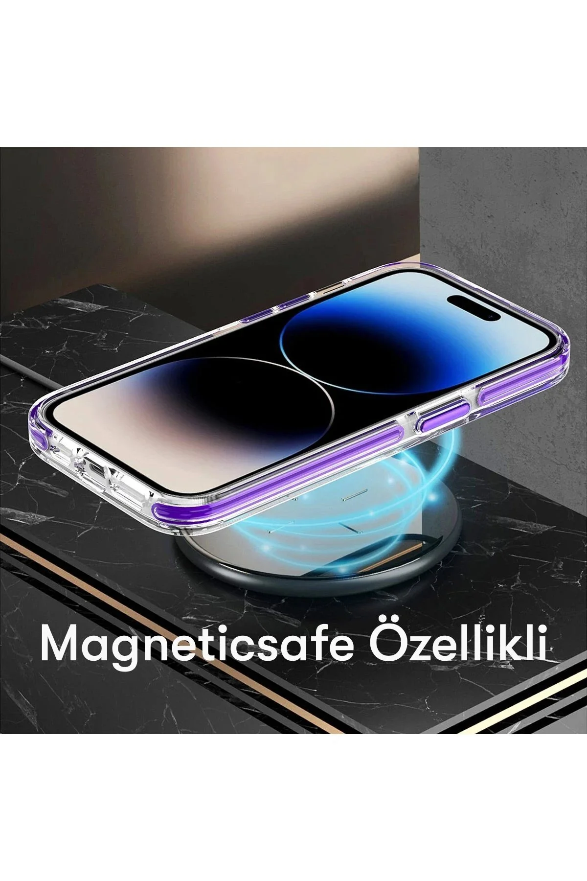 کاور و قاب IPHONE 15 PRO MAX BELLA MAGSAFE COVER DEEP PURPLE Bodrum Ekipman