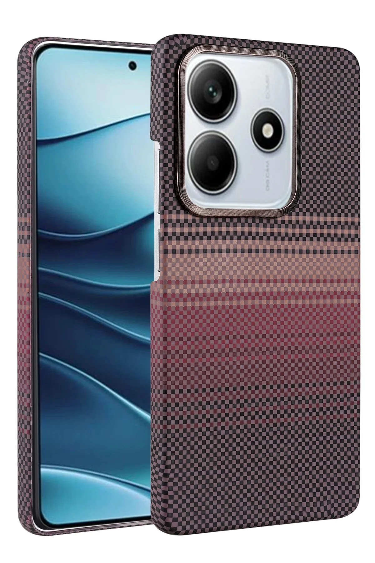کاور و قاب XIAOMI REDMI NOTE 14 4G VEGA MAGSAFE COVER DESERT TITANIUM NAJMADDIN2336 Najmaddin