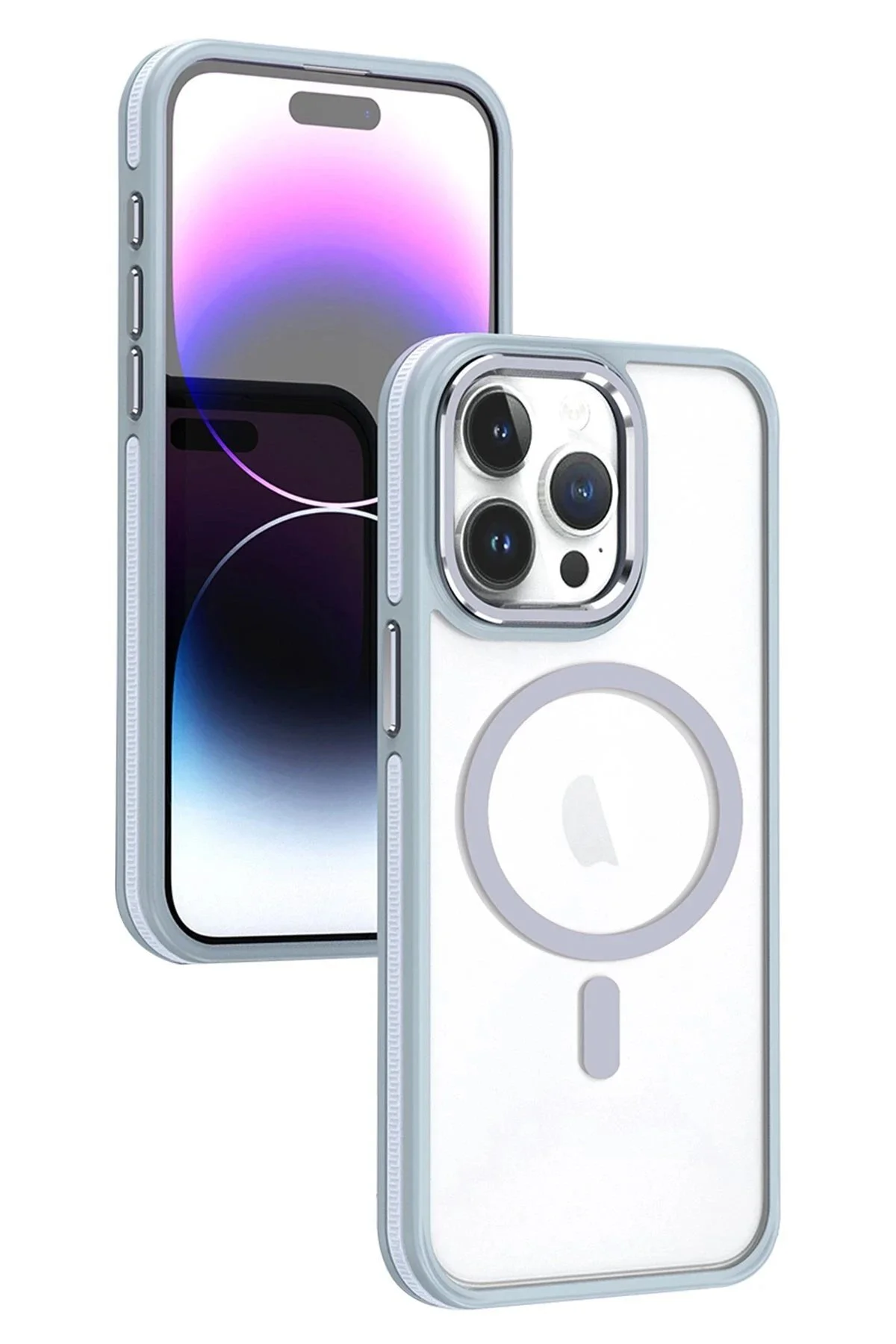 کاور و قاب IPHONE 15 PRO MAX WINNER MAGSAFE COVER GREY Bodrum Ekipman