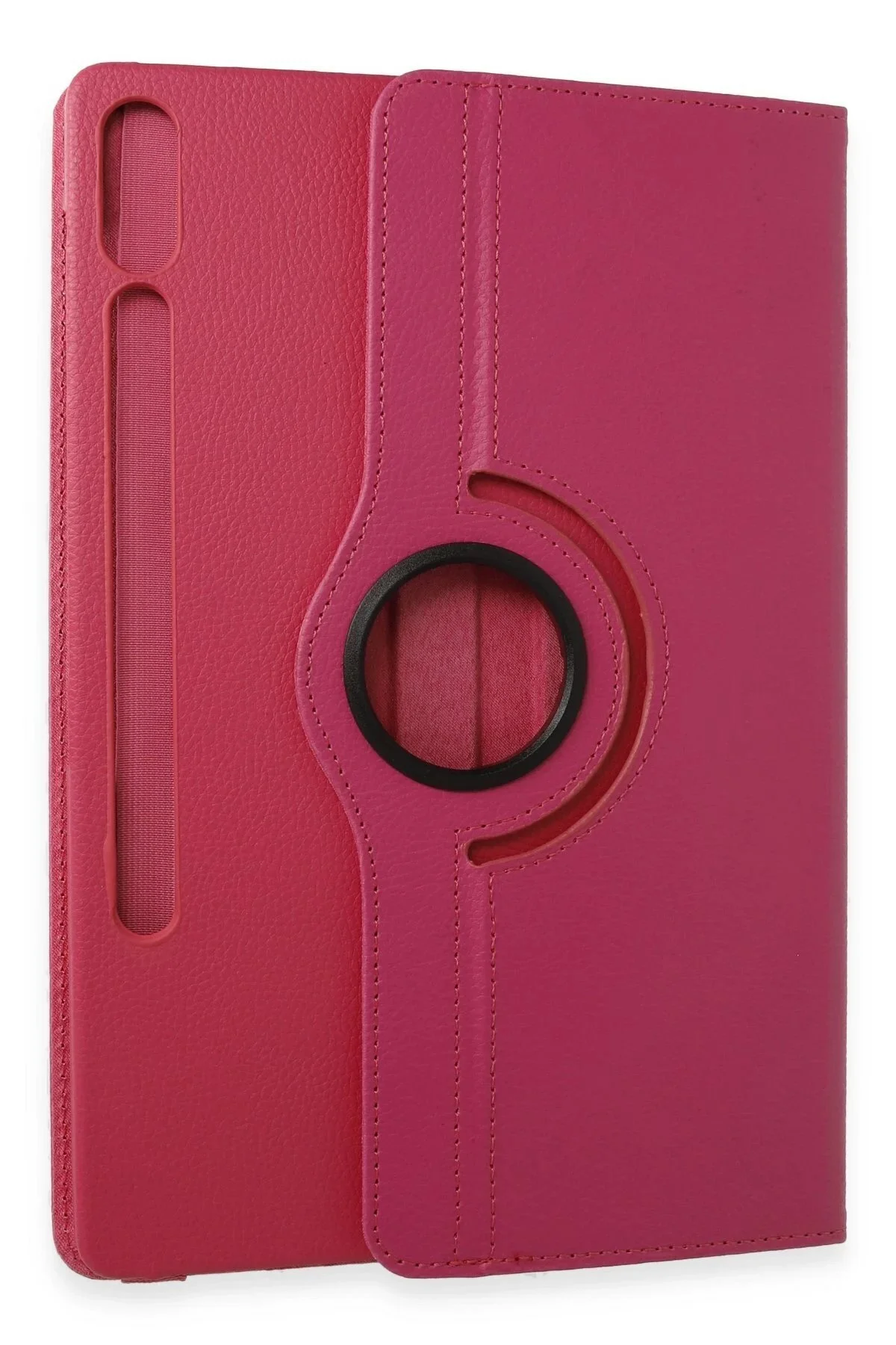کاور تبلت قاب چرمی SAMSUNG GALAXY TAB S9 FE PLUS 12.4 CASE 360 ​​ PINK 579 TYGO4003 356 toyigoo