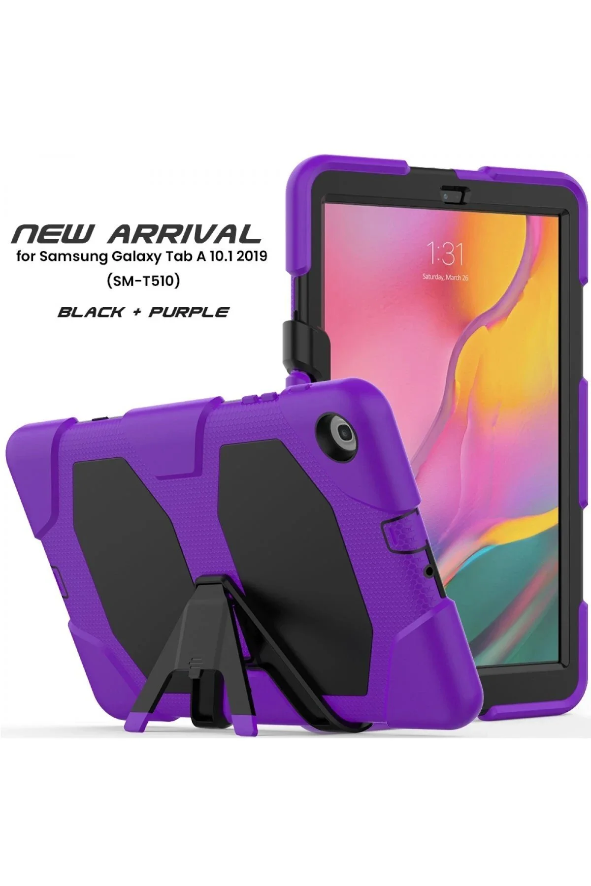 کاور تبلت GRIFFIN TAB A 10.1 GALAXY بنفش LİWORA