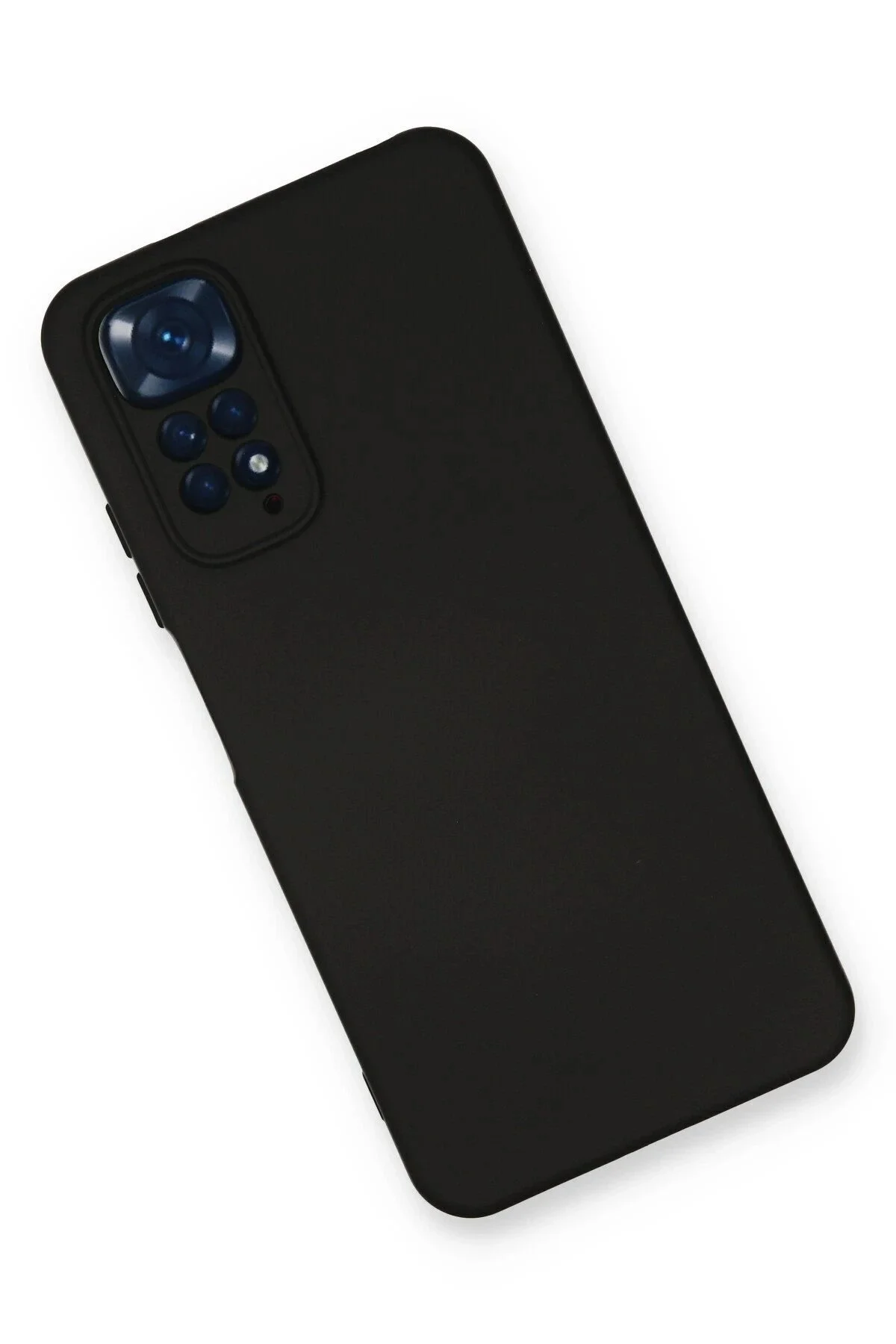 کاور و قاب شیائومی REDMI NOTE 11 CASE NANO VELVET SILICONE در داخل مشکی Genel Markalar