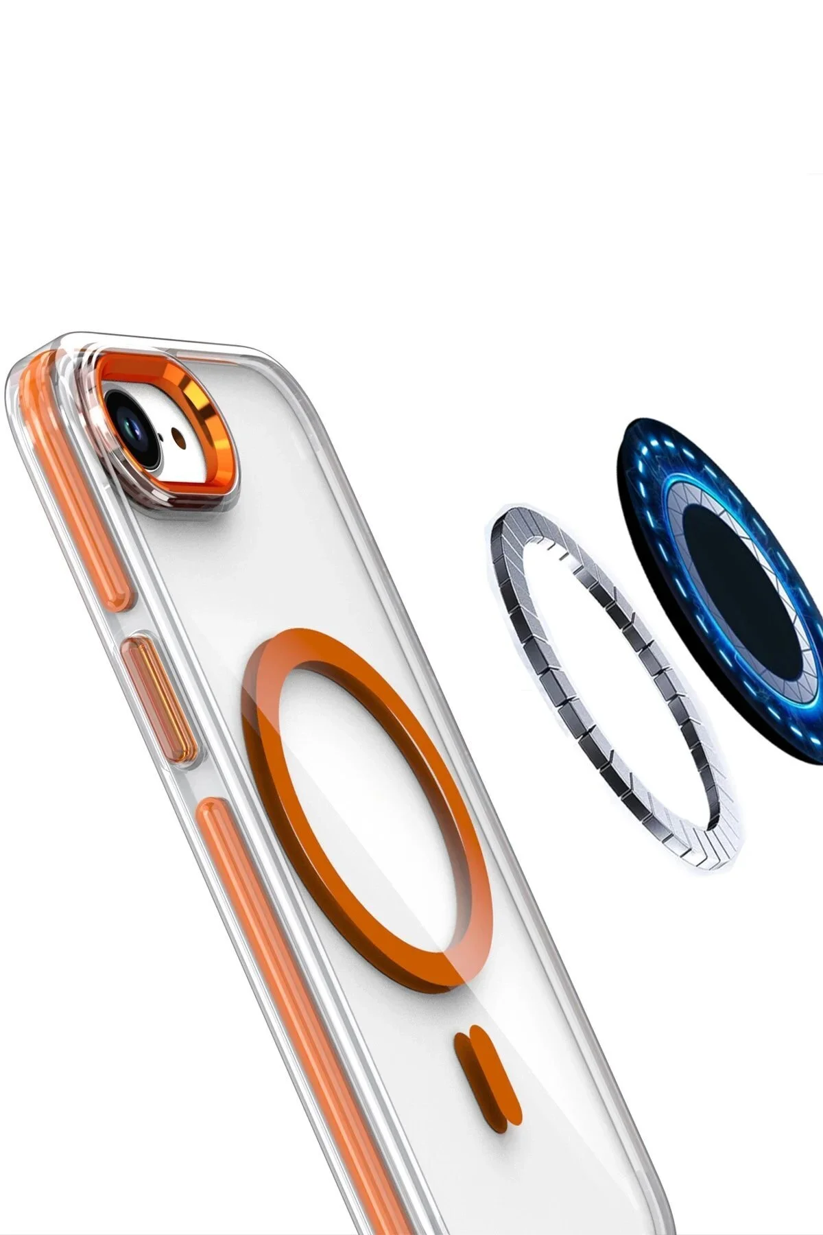 کاور و قاب IPHONE 16E BELLA MAGSAFE COVER BLUE Genel Markalar