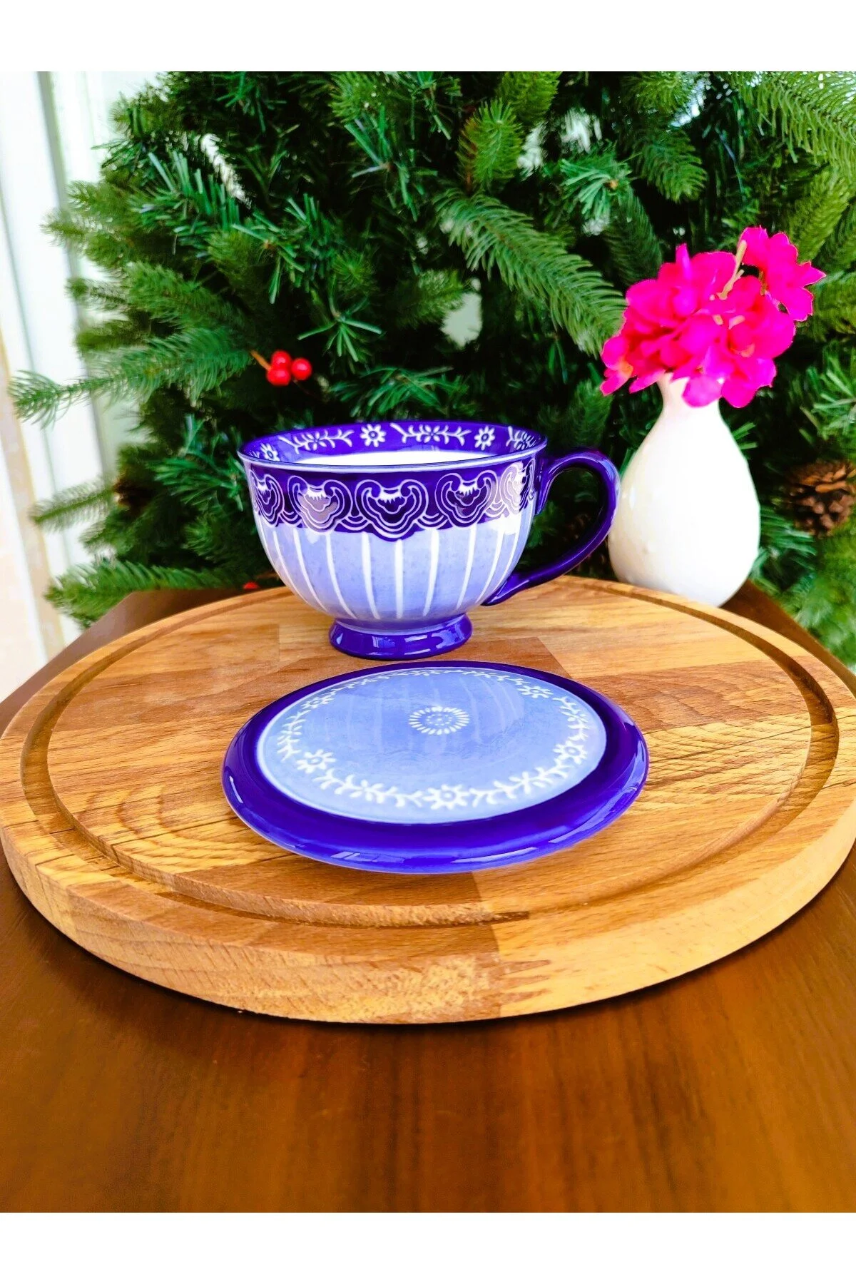 ماگ فنجان چای روتختی کلاسیک 300 میلی لیتر 1 قطعه Madame Coco
