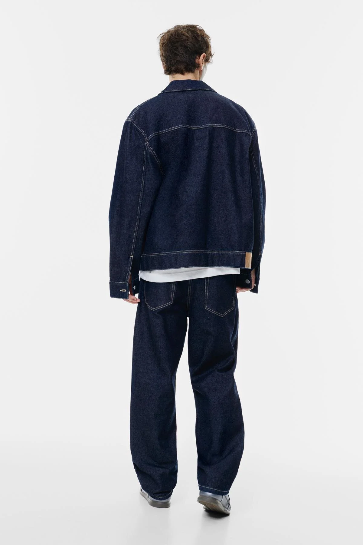 شلوار جین بریده فراوان اورجینال Pull & Bear