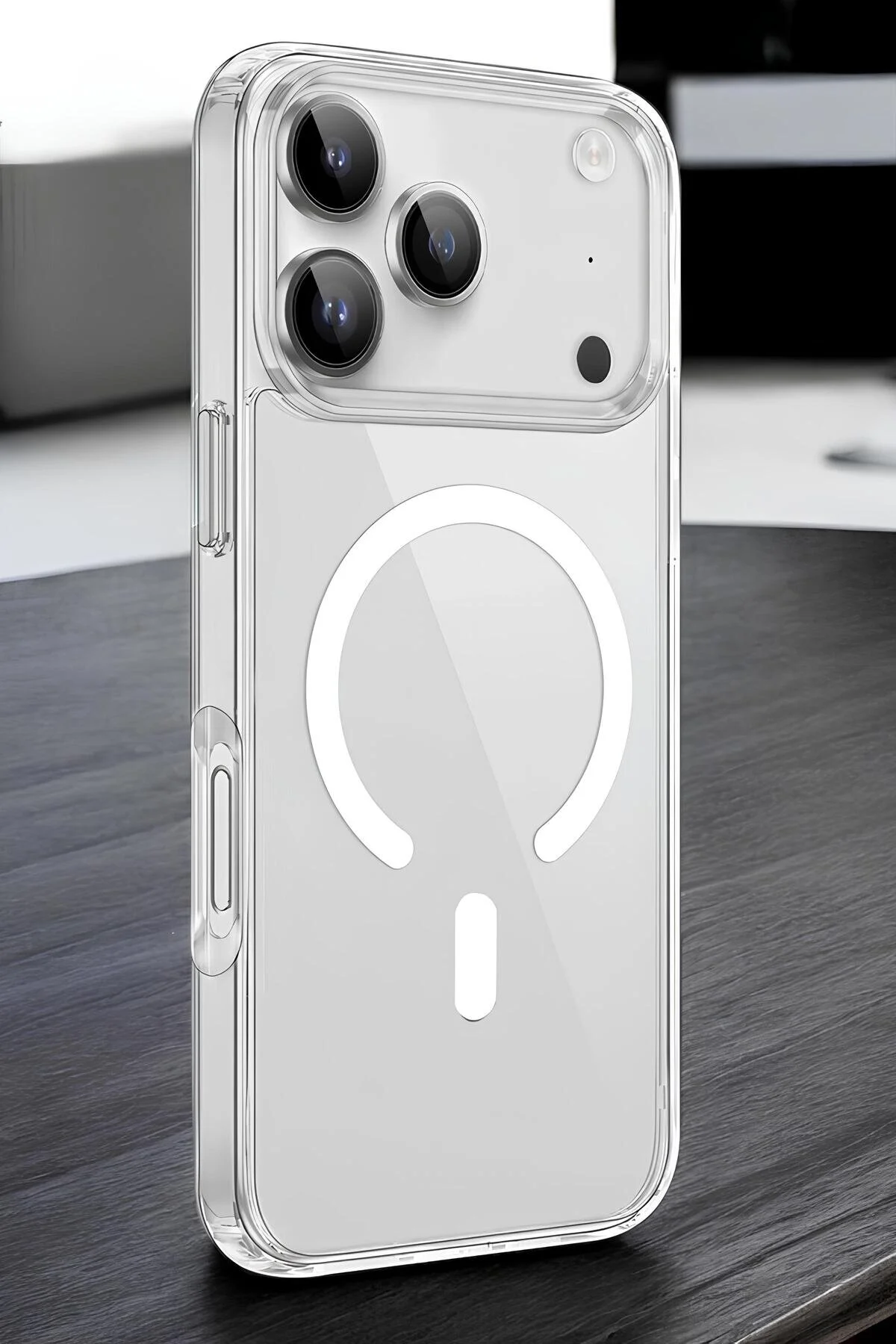 کاور و قاب MAGSAFE بدون زرد شدن IPHONE 17 PRO MAX CASE PC Hatreds