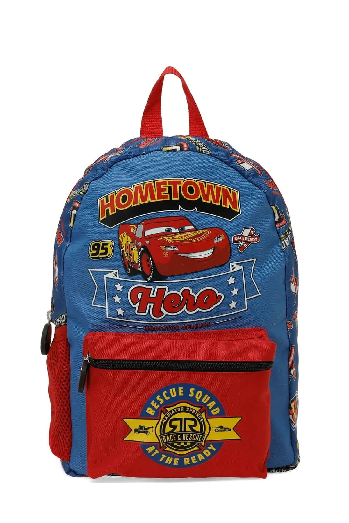 کوله پشتی پسرانه و بچگانه BTS HERO BPCK 5PR BAG مهد کودک BOYS BLUE Cars