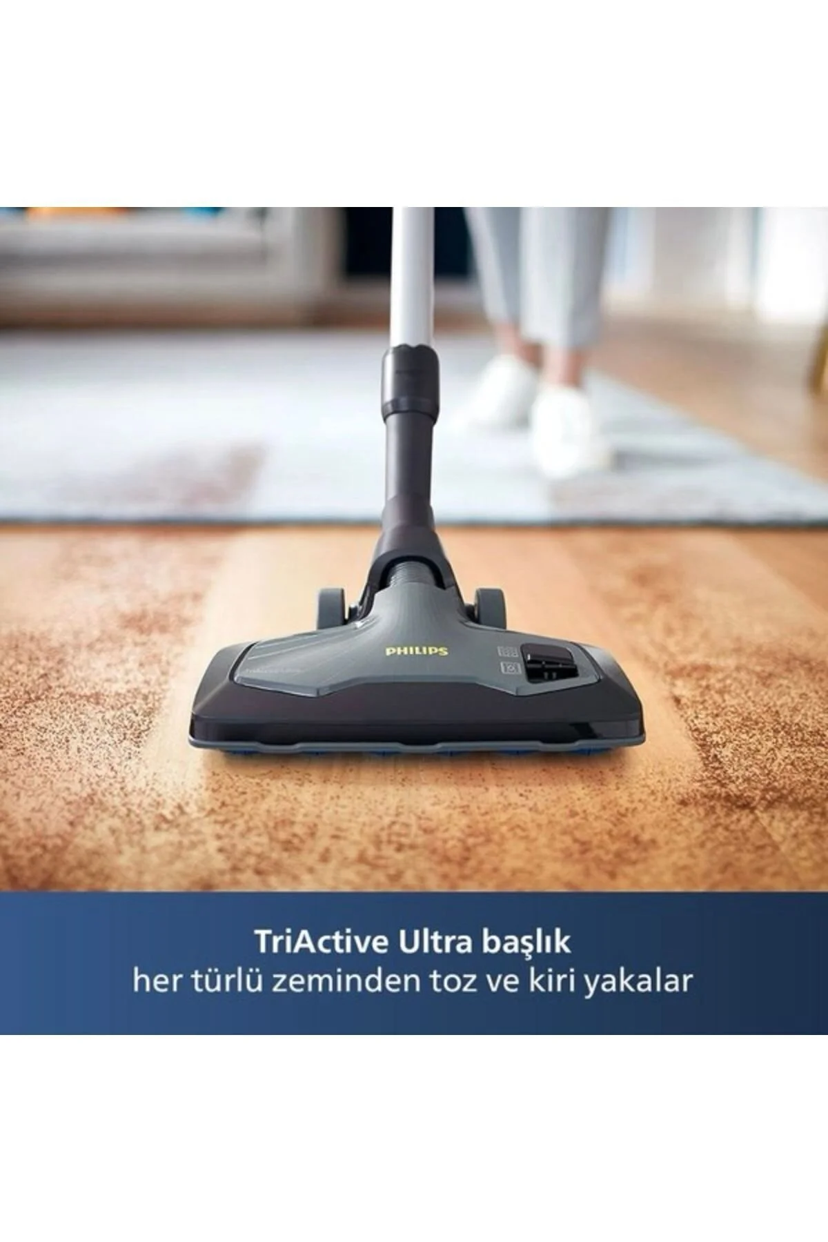 جاروبرقی بدون کیسه POWERCYCLONE 10 ULTRA تحت نظارت PREMIUM BAGLESS CLEANER با فناوری سنسور POWERMAX فیلیپس Philips