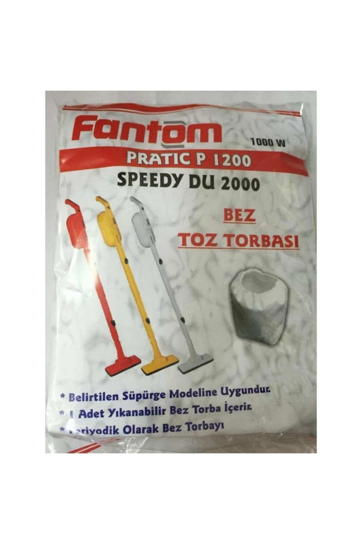 لوازم جانبی جاروبرقی خاکستری DU 2000 سریع به صورت قائم 10 قطعه FANTOM