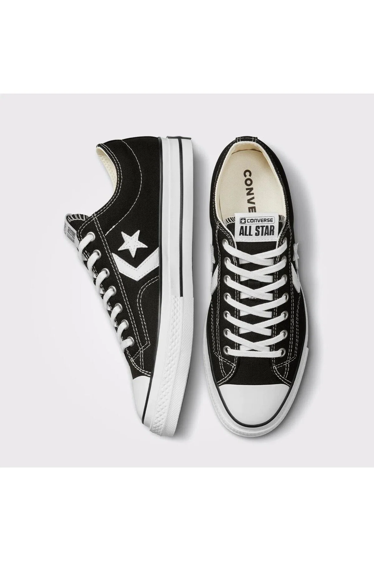 کفش های کژوال ورزشی و غیررسمی مردانه مشکی STAR PLAYER 76 CANVAS PREMIUM VINT کانورس Converse