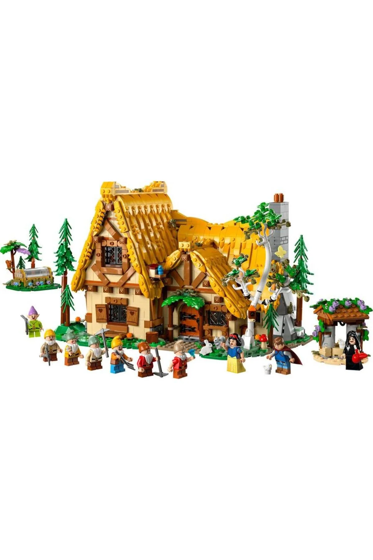 لگو و اسباب بازی های ساخت محور دیزنی 43242 برفی سفید کلبه هفت کوتوله LEGO