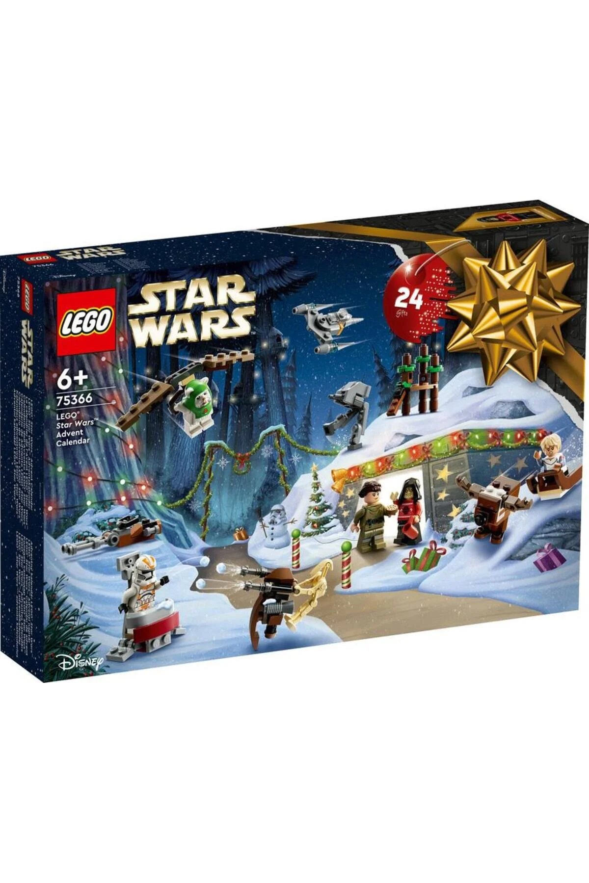 لگو تقویم کریسمس 75366 جنگ ستارگان 2023 320 قطعه اورجینال LEGO