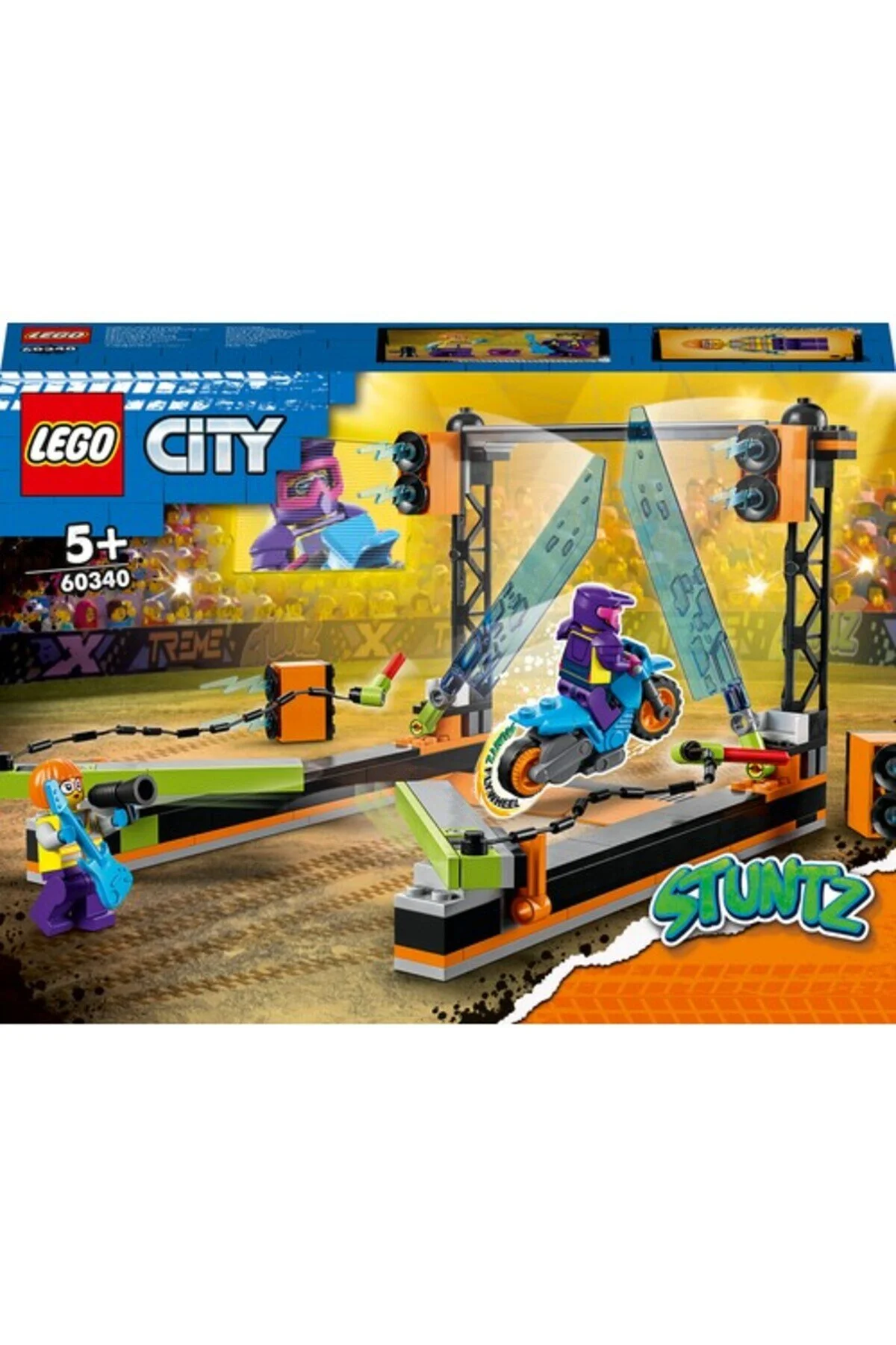 لگو و اسباب بازی های ساخت محور ® مسابقه نمایش شمشیر شهری 60340 مجموعه 154 قطعه از ترکیه LEGO