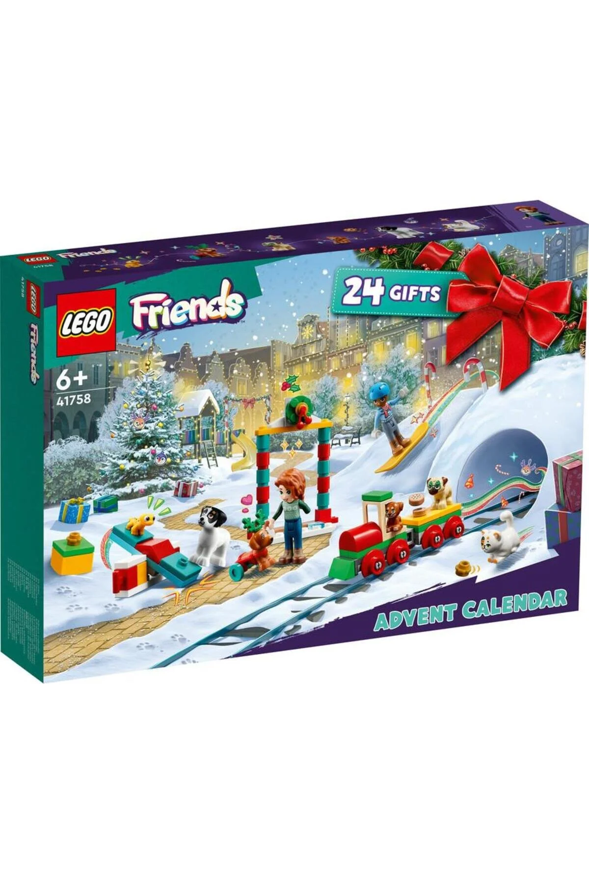 لگو و اسباب بازی های ساخت محور دوستان 41758 تقویم ظهور از ترکیه LEGO