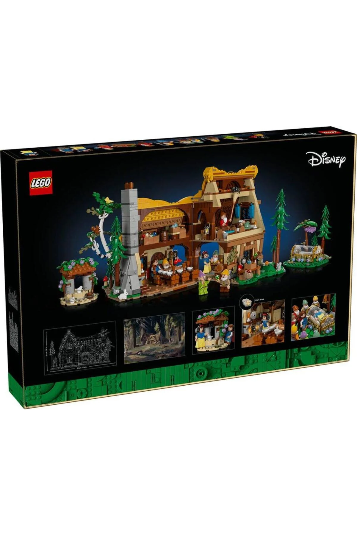 لگو و اسباب بازی های ساخت محور دیزنی 43242 برفی سفید کلبه هفت کوتوله LEGO