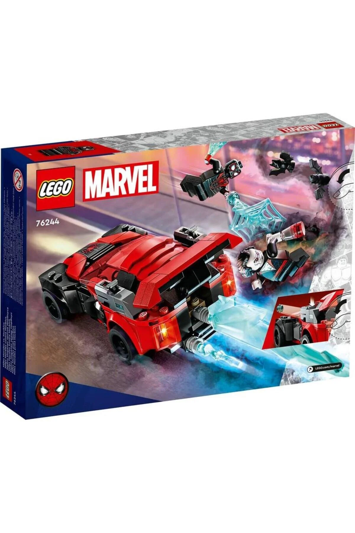 لگو و اسباب بازی های ساخت محور قهرمانان فوق العاده 76244 مایل مورالس غیره MORBIUS LEGO
