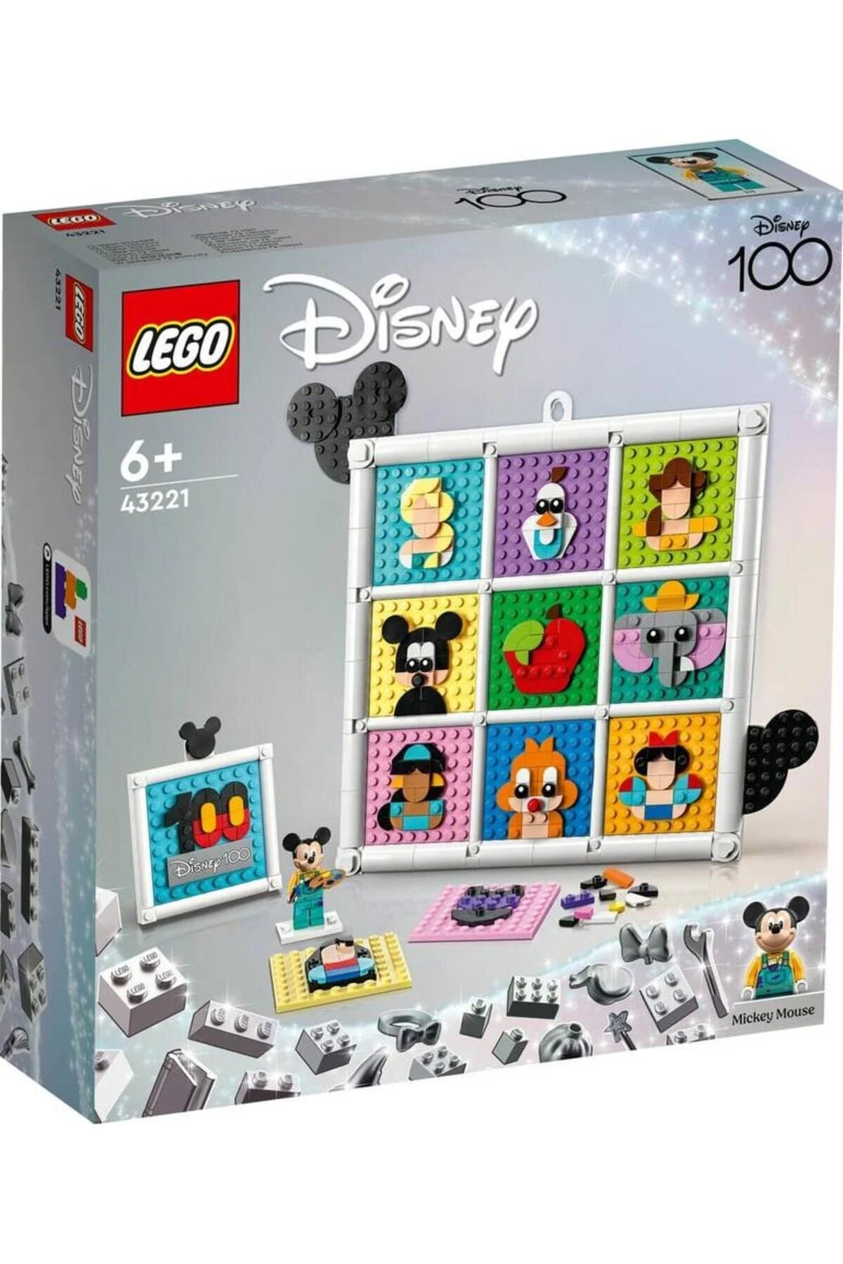 لگو ® دیزنی: 100 سال آیکون انیمیشن دیزنی 43221 مجموعه 1022 قطعه اورجینال LEGO