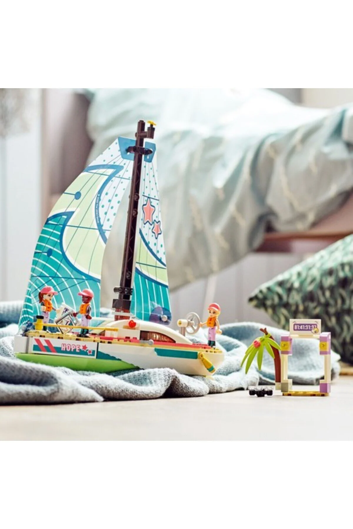 لگو و اسباب بازی های ساخت محور چند رنگ ® Friends Stephanie's Sailing Adventure 41716 Toy Construction Set برای سنین 7 سال به بالا 309 قطعه LEGO