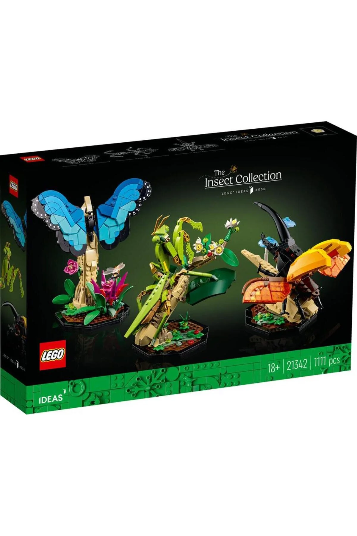 لگو و اسباب بازی های ساخت محور IDEAS 21342 مجموعه حشرات از ترکیه LEGO