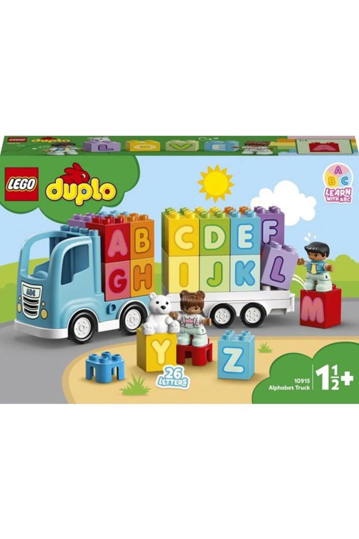 LEGO لگو -10915 Duplo اولین کامیون الفبای من