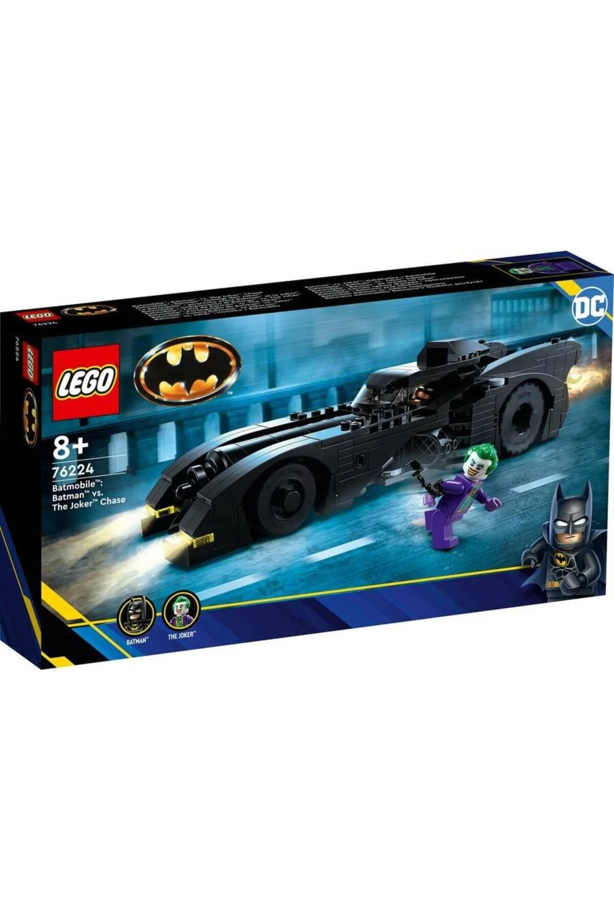 لگو و اسباب بازی های ساخت محور SUPER HEROES 76224 BATMOBILE: BATMAN VS. THE JOKER CHASE از ترکیه LEGO