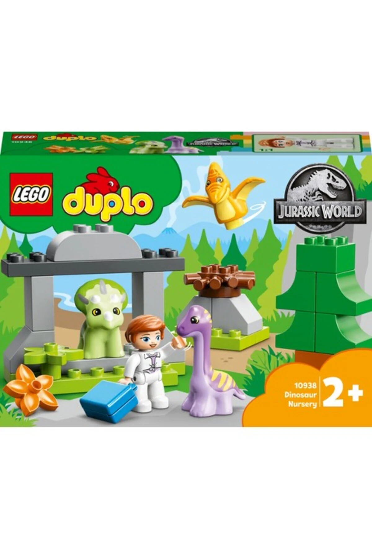 لگو و اسباب بازی های ساخت محور 10938 ® DUPLO® JURASSIC WORLD DINOSAUR NEST 27 PIECES +2 YEARS از ترکیه LEGO