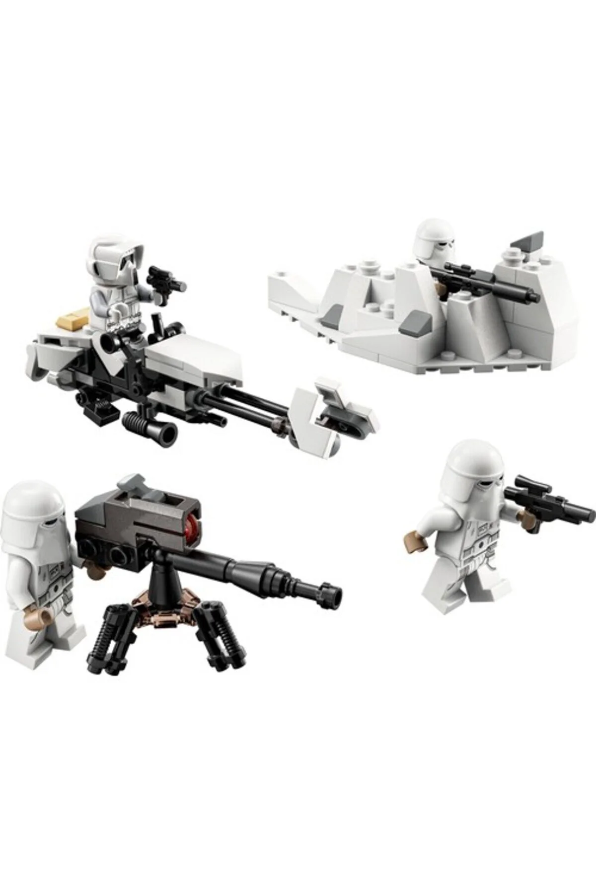 لگو و اسباب بازی های ساخت محور ® Star Wars™ Snowtrooper™ Battle Pack 75320 ست ساختمان برای سنین 6 به بالا 105 قطعه LEGO