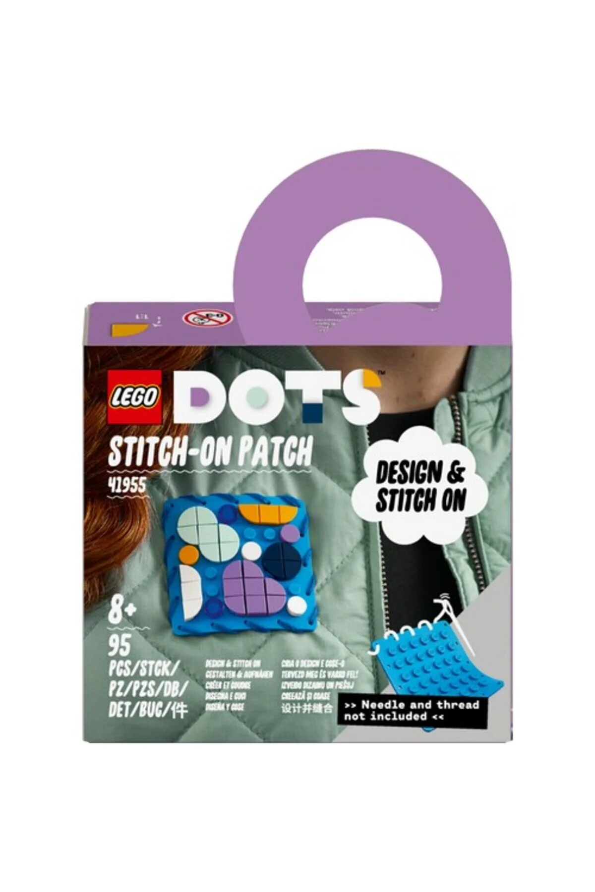 لگو و اسباب بازی های ساخت محور 41955 DOTS SEWABLE SQUARE از ترکیه LEGO
