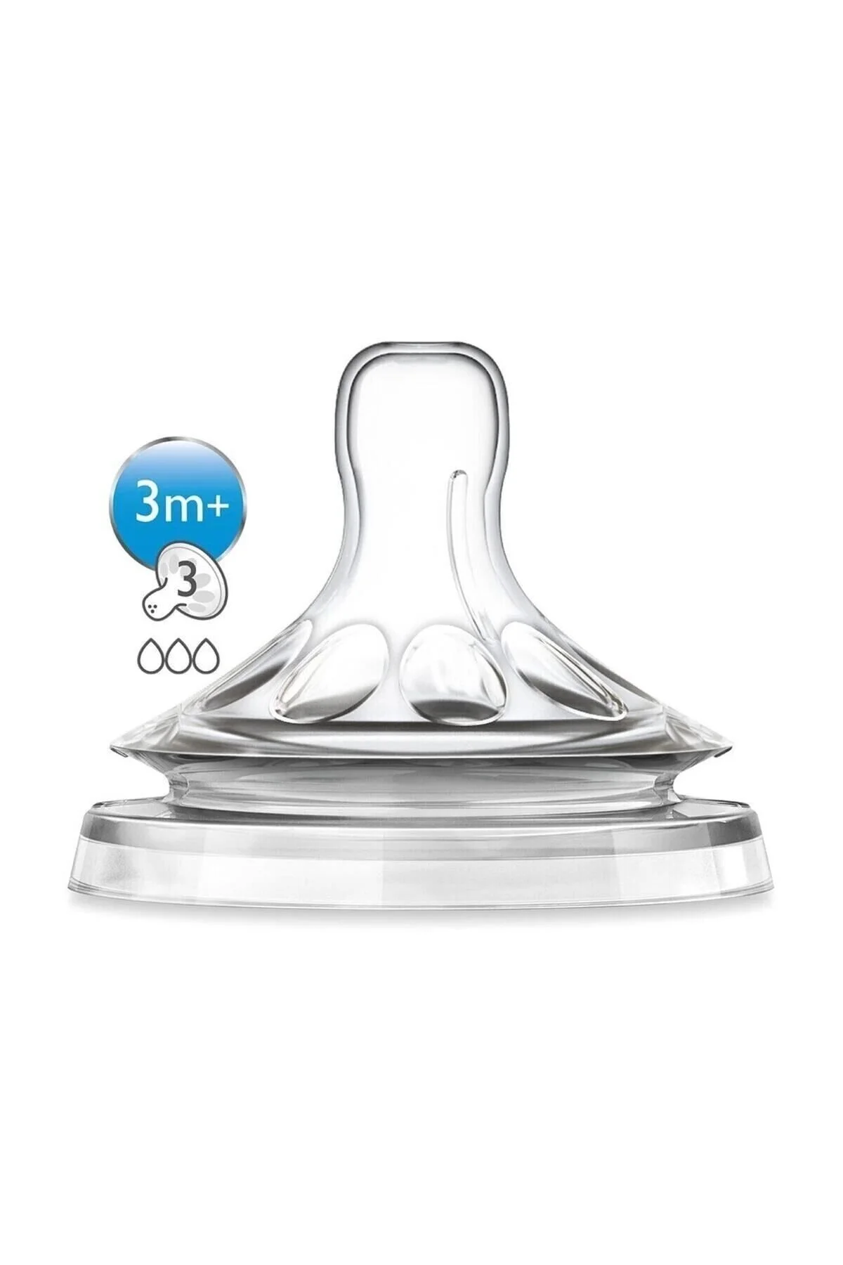 شیشه پستانک طبیعی بطری با 2 ماه Philips Avent