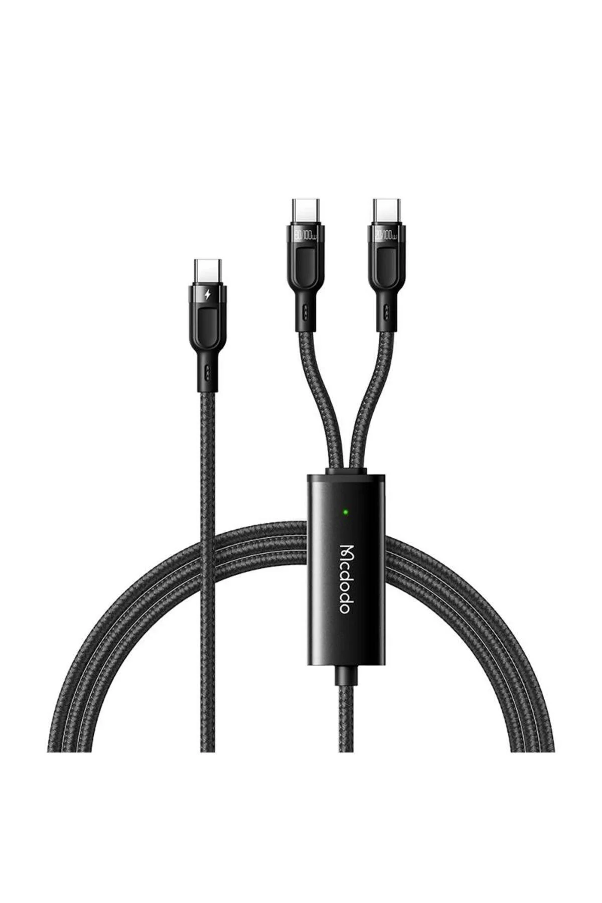 کابل و مبدل مردانه زنانه CA 7470 2IN1 100W PD TYPE C به داده های دوتایی شارژ Mcdodo