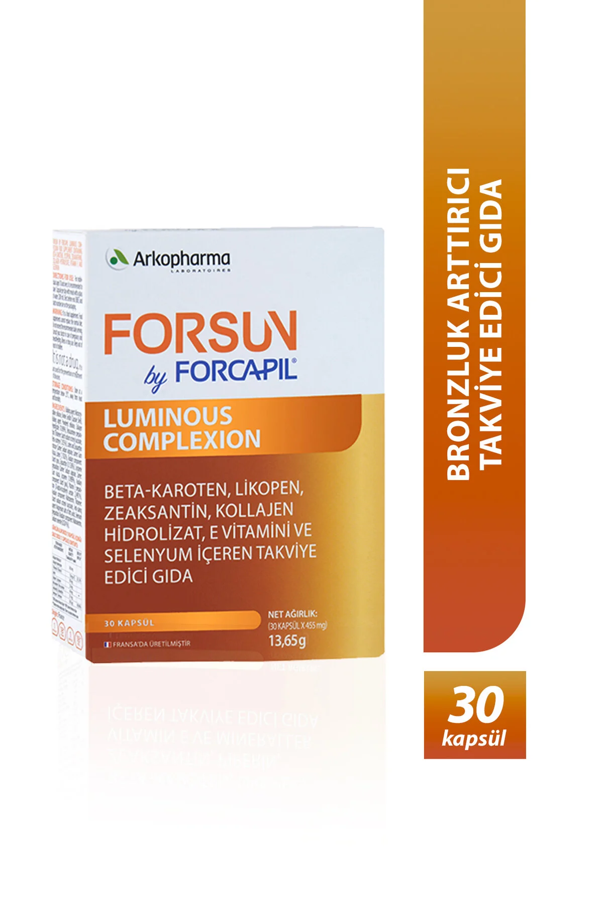 محصولات گیاهی چهره درخشان FORCAPIL® اورجینال Arkopharma
