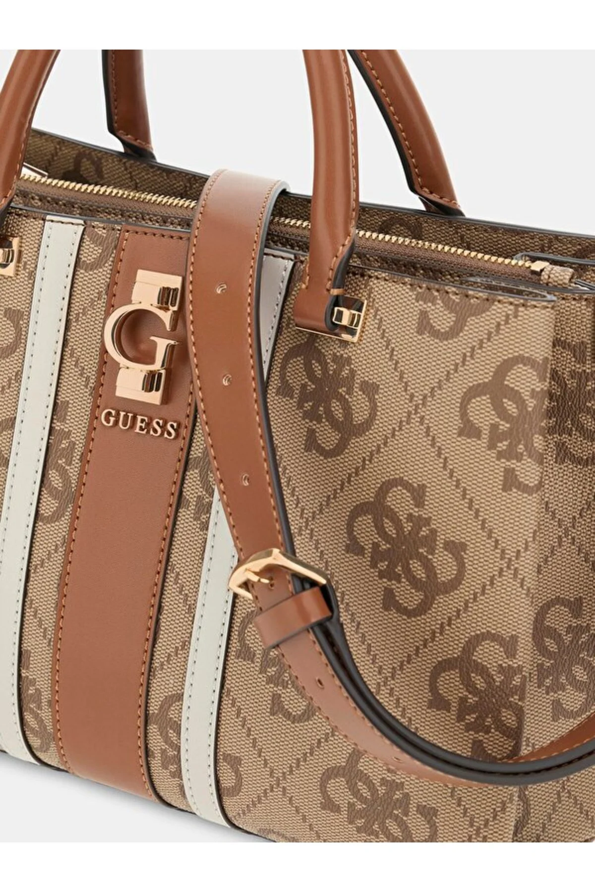 کیف دستی به قهوه ای زنانه دسترسی پیدا کنید Guess