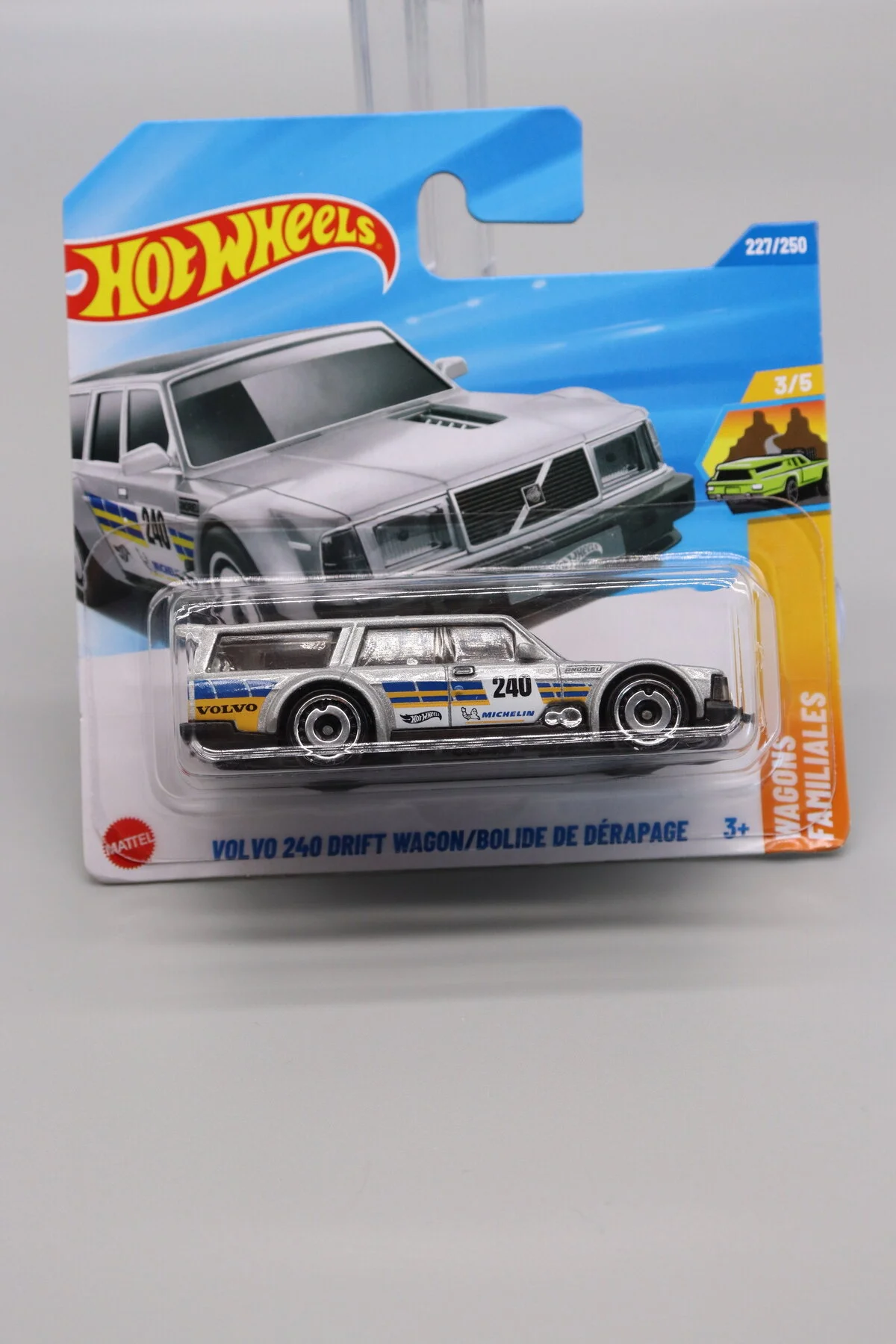 ماشین اسباب بازی VOLVO 240 DRIFT WAGON BOLIDE DE DERAPAGE HOT WHEELS