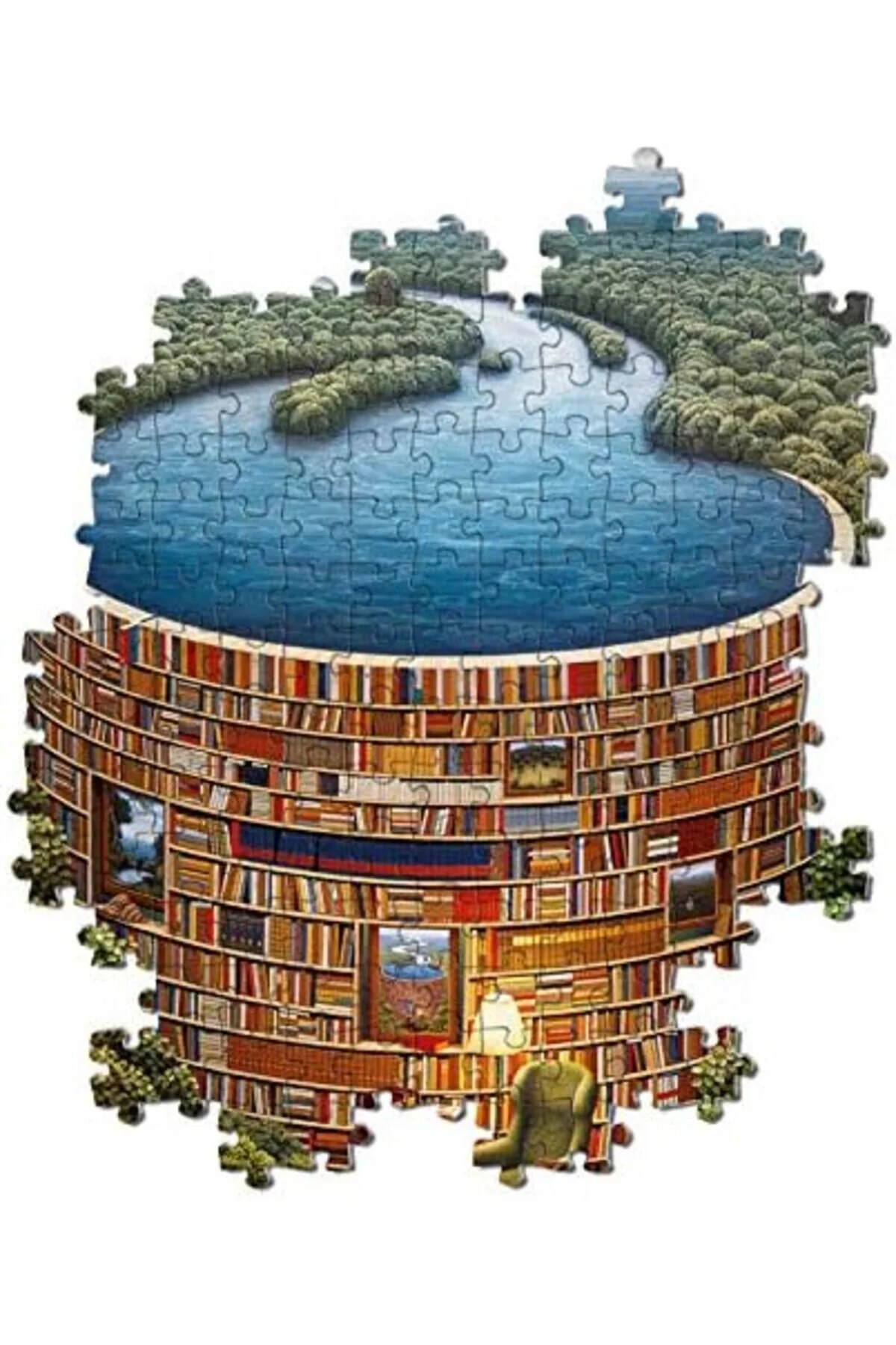 پازل SELLBUYST 39603 بزرگسالان BIBLIIODAME 1000 قطعه مرسوم 266450 STOREMAX