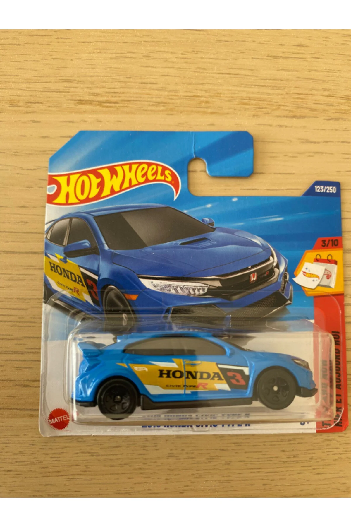 ماشین اسباب بازی هوندا سیویک تایپ R از ترکیه HOT WHEELS